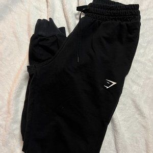 Gymshark Black Jogger Style Sweatpants